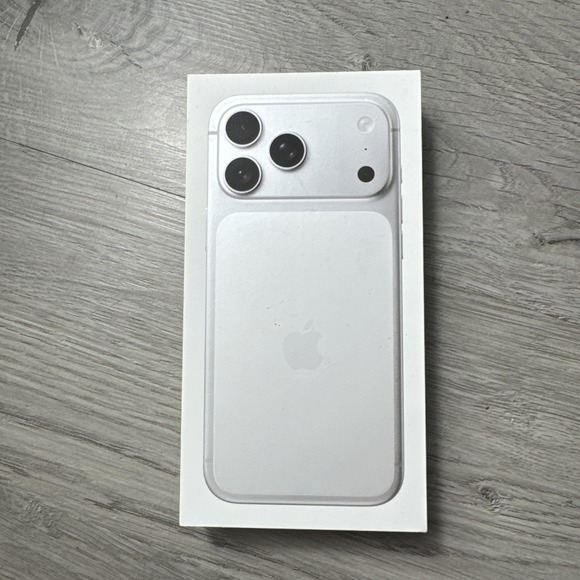 iPhone 17 Pro MAX Silver 256gb Original EMPTY BOX ONLY A3257 - Picture 2 of 16